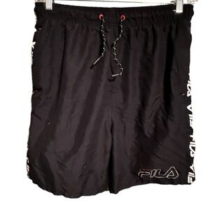 Fila Black‎ Swim Trunks